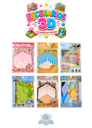 Escenarios 3D - Paquete con 4 escenarios