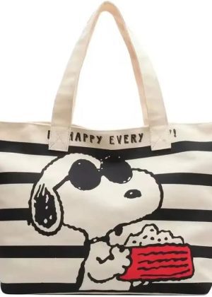 Snoopy -  Bolso Lona (Tote Style)