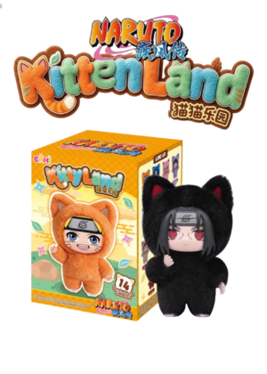 NARUTO Shippuden KittenLand Series Keychain Blind Box